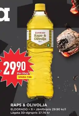 Willys ELDORADO Raps & olivolja erbjuda