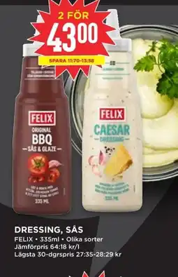 Willys FELIX Dressing, sås erbjuda