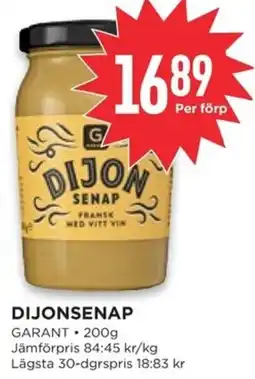 Willys Garant Dijonsenap erbjuda