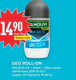 Willys PALMOLIVE Deo roll-on erbjuda