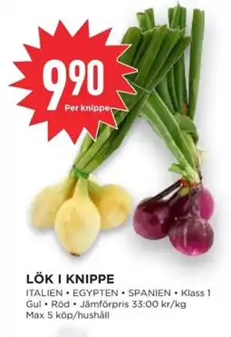 Willys Lök i knippe erbjuda
