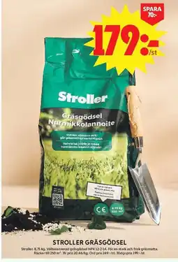 ICA Maxi Stroller gräsgödsel erbjuda