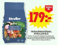 ICA Maxi Trädgårdsgödsel Stroller blå erbjuda