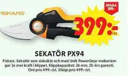 ICA Maxi Fiskars Sekatör PX94 erbjuda