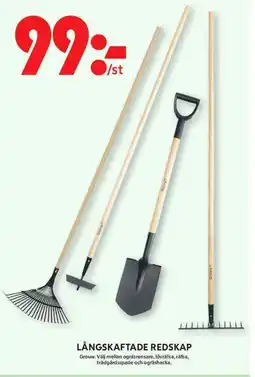 ICA Maxi Långskaftade redskap erbjuda