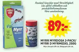 ICA Maxi Myrr myrdosa 2-pack/ Myrr d myrmedel erbjuda