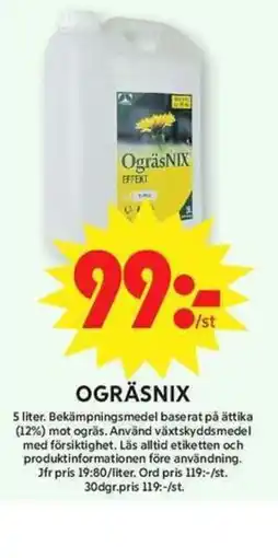 ICA Maxi Ogräsnix erbjuda
