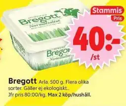 ICA Supermarket Arla Bregott erbjuda