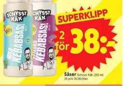 ICA Supermarket Schysst Käk Såser erbjuda