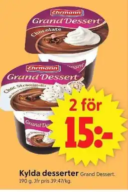 ICA Supermarket Grand Dessert Kylda desserter erbjuda