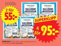 ICA Supermarket Fontana Halloumi erbjuda