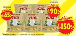 ICA Supermarket Rana Färsk fylld pasta erbjuda