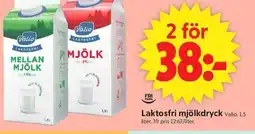 ICA Supermarket Valio Laktosfri mjölkdryck erbjuda