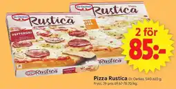 ICA Supermarket Dr. Oetker Pizza Rustica erbjuda