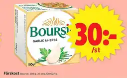 ICA Supermarket Boursin Färskost erbjuda