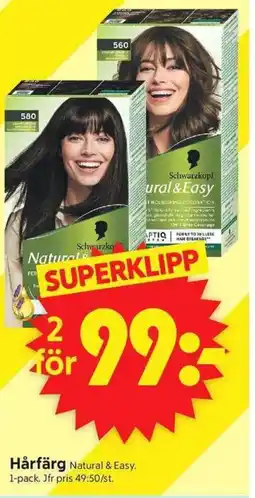 ICA Supermarket Hårfärg erbjuda