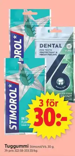 ICA Supermarket Stimorol/V6 Tuggummi erbjuda