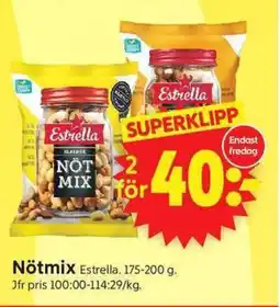 ICA Supermarket Estrella Nötmix erbjuda