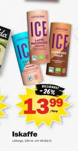 Pekås Iskaffe erbjuda