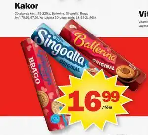 Pekås Kakor erbjuda