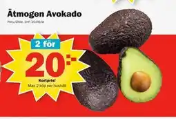 Pekås Ätmogen Avokado, Medlemspris erbjuda