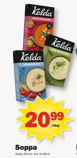 Pekås Soppa erbjuda