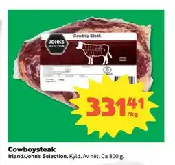 Coop Daglivs Cowboysteak erbjuda