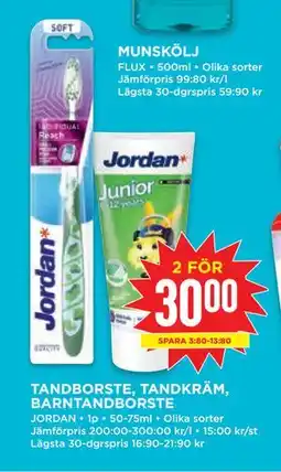 Willys TANDBORSTE, TANDKRÄM, BARNTANDBORSTE erbjuda