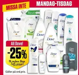 ÖoB All Dove! erbjuda