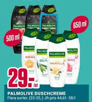 ÖoB PALMOLIVE DUSCHCREME erbjuda