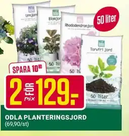 ÖoB ODLA PLANTERINGSJORD erbjuda