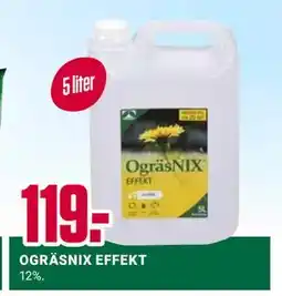 ÖoB OGRÄSNIX EFFEKT erbjuda