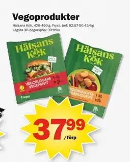 Pekås Vegoprodukter erbjuda