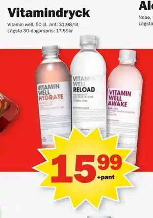Pekås Vitamindryck erbjuda