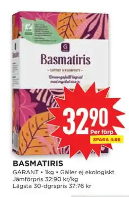 Willys BASMATIRIS erbjuda