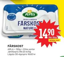 Willys FÄRSKOST erbjuda