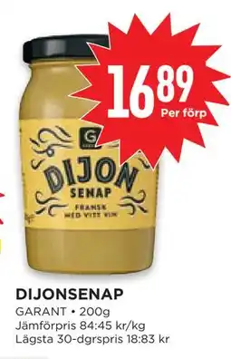 Willys DIJONSENAP erbjuda