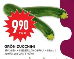 Willys Hemma GRÖN ZUCCHINI erbjuda