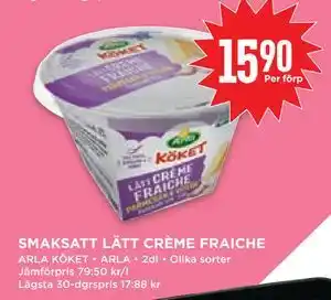 SMAKSATT LÄTT CRÈME FRAICHE