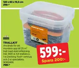 Jem&Fix TRALLKIT erbjuda