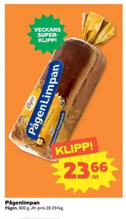 Coop Daglivs Pågenlimpan erbjuda