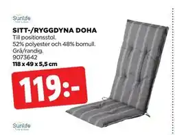Jem&Fix SITT-/RYGGDYNA DOHA erbjuda