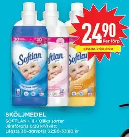 Willys SKÖLJMEDEL erbjuda