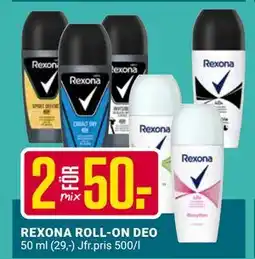 ÖoB REXONA ROLL-ON DEO erbjuda