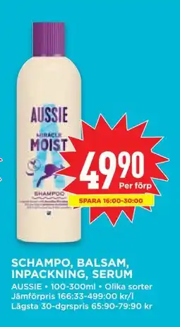 Willys SCHAMPO, BALSAM, INPACKNING, SERUM erbjuda