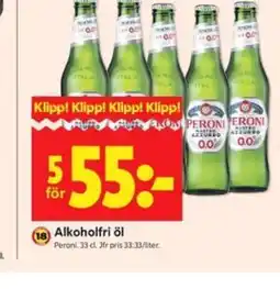 ICA Kvantum Alkoholfri öl erbjuda