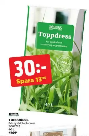 Jem&Fix TOPPDRESS erbjuda