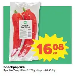 Coop Daglivs Snackpaprika erbjuda