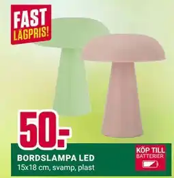 ÖoB BORDSLAMPA LED erbjuda