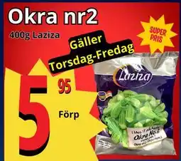 Supergrossen Okra nr2 erbjuda